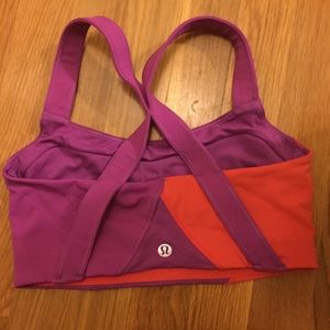 Lululemon purple and orange sports bra🌟🌟🌟🌟🌟🌟